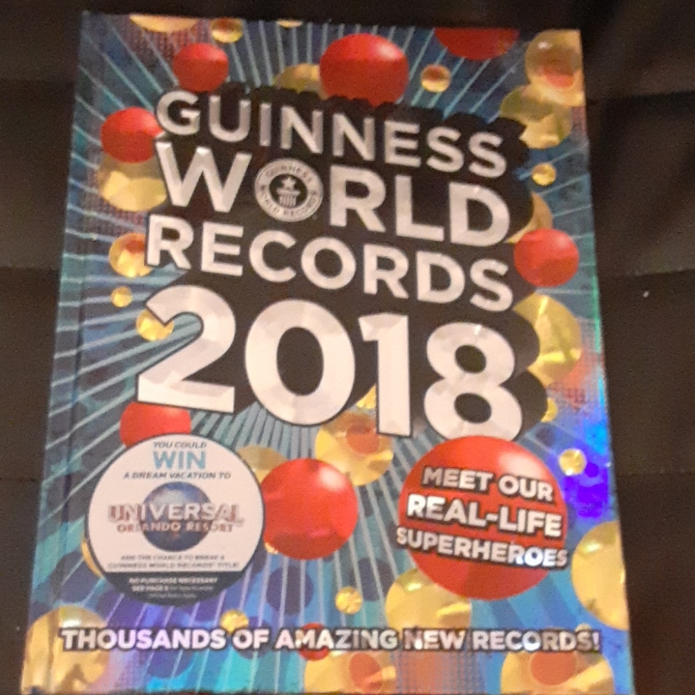 2018 Guinness world records book